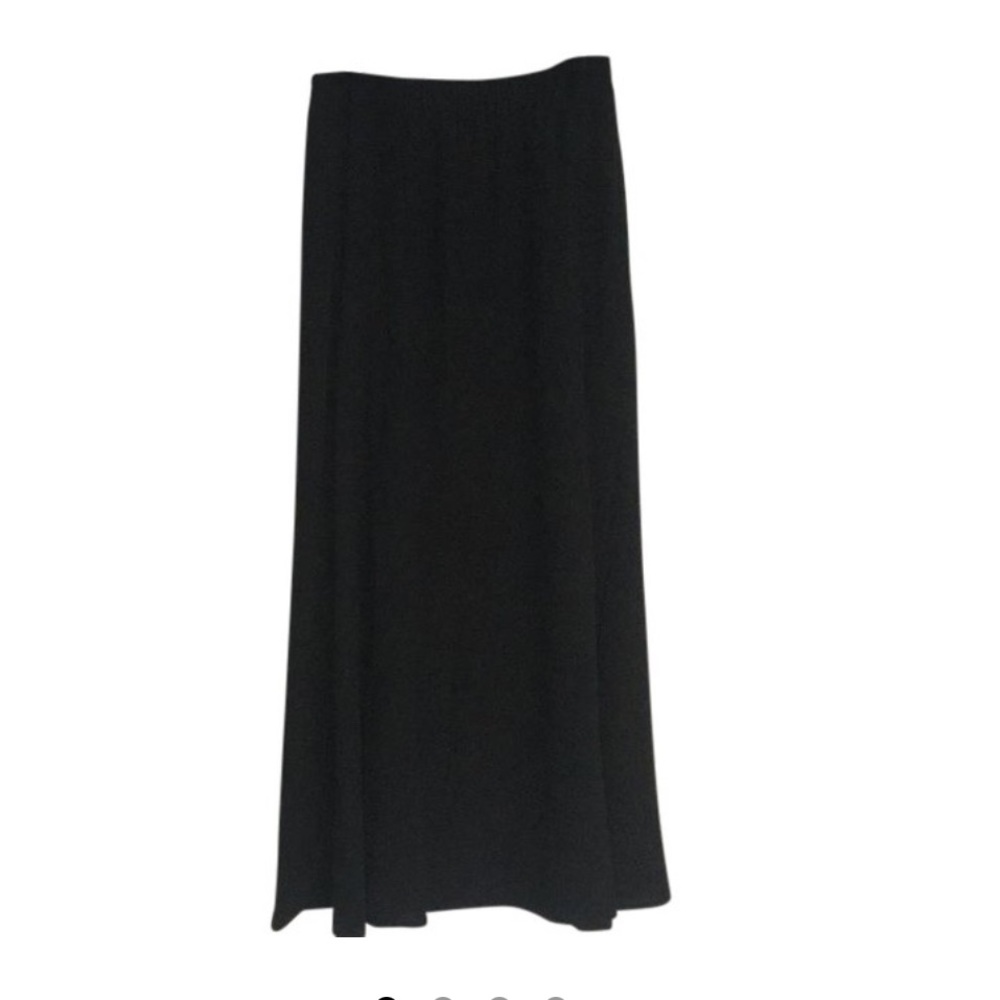 Eileen Fisher Black Large Maxi Skirt